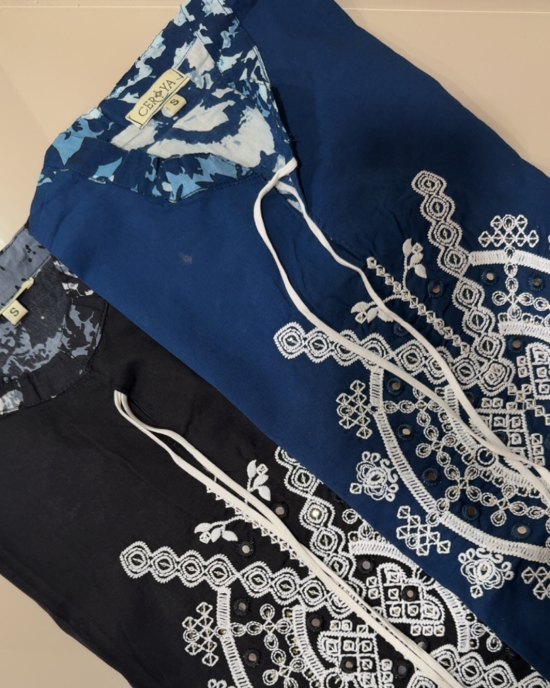 RAGINI EMBROIDERED SHORT KURTI