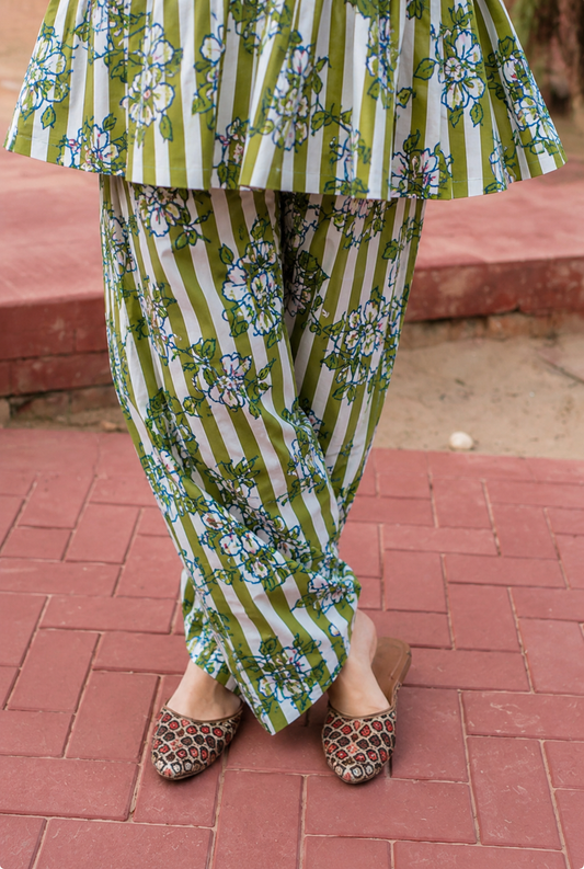 HARIYALI FARSI SALWAR SET