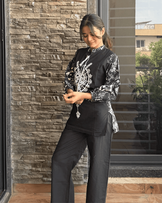 RAGINI EMBROIDERED COORDS SET