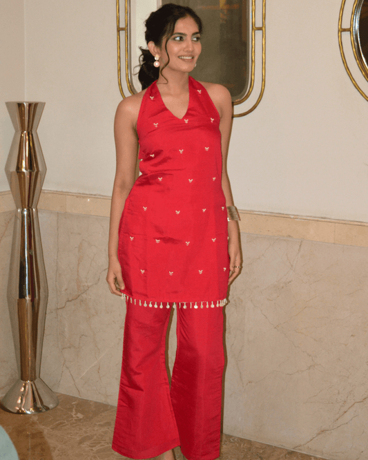 Scarlet Shine Coord Set