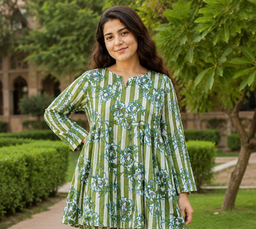 HARIYALI FARSI SALWAR SET
