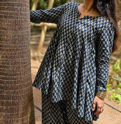 BLUEBERRY FARSI SALWAR SET