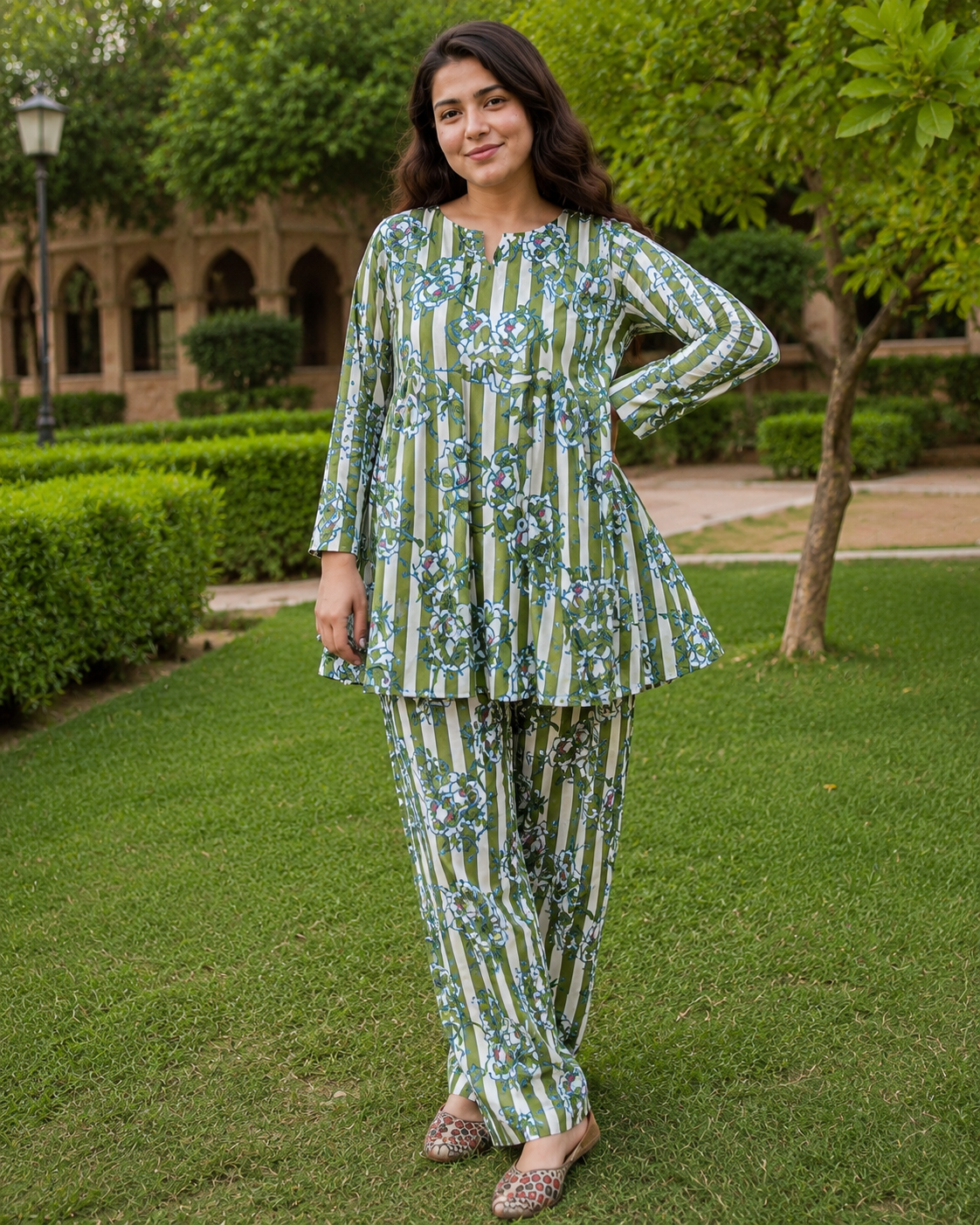 HARIYALI FARSI SALWAR SET