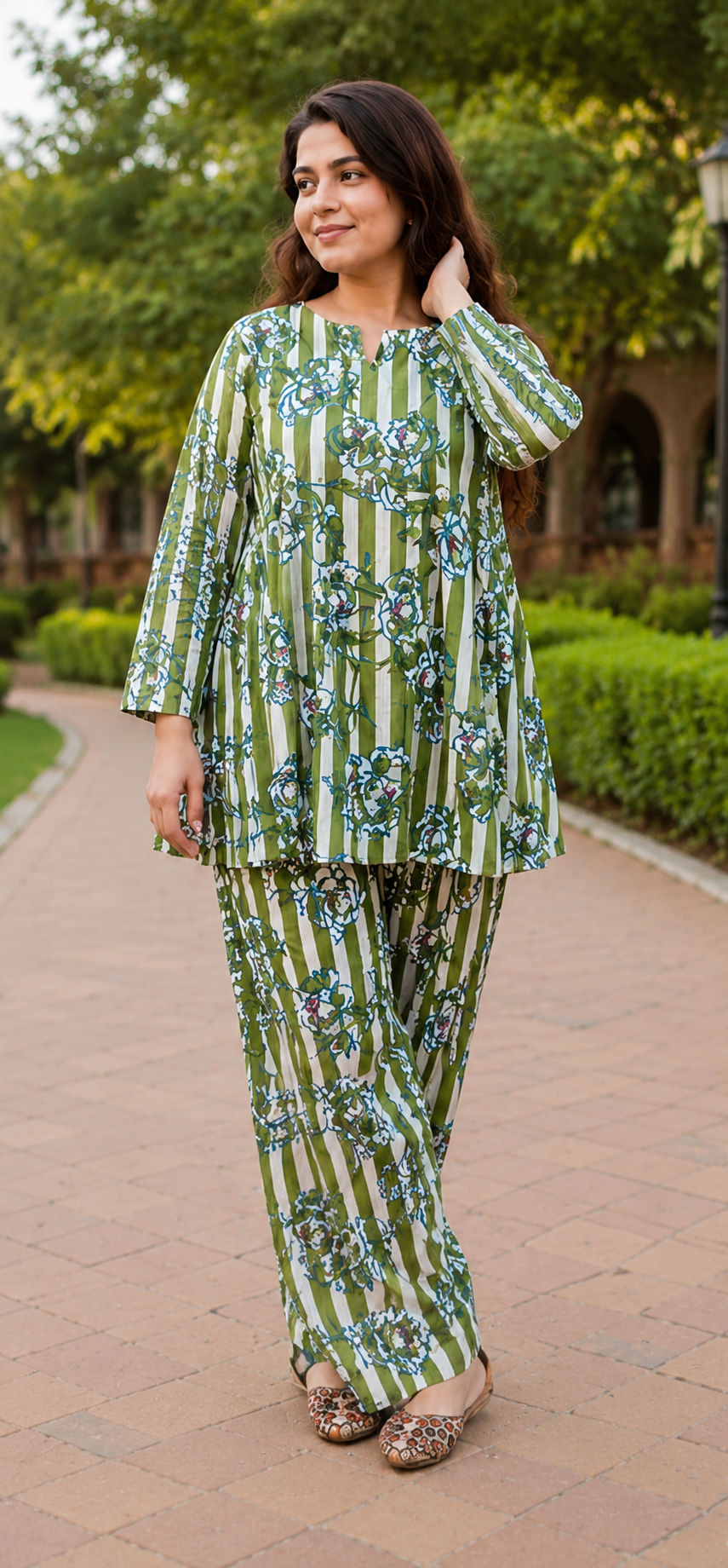 HARIYALI FARSI SALWAR SET