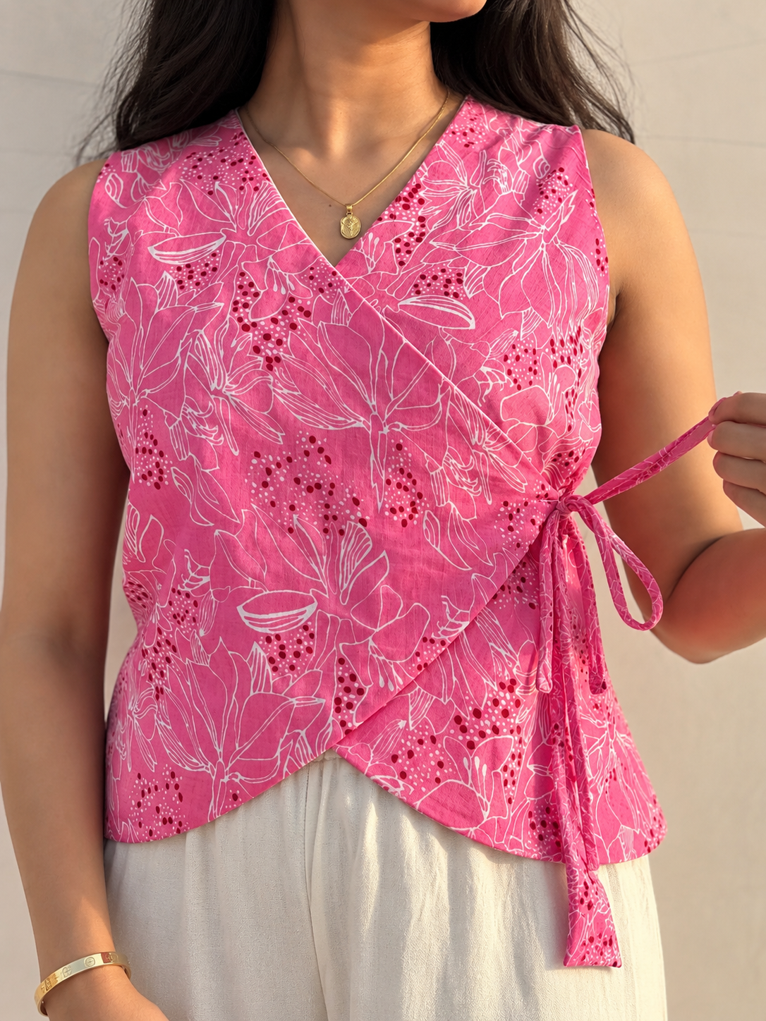 BUBBLEGUM WRAP TOP