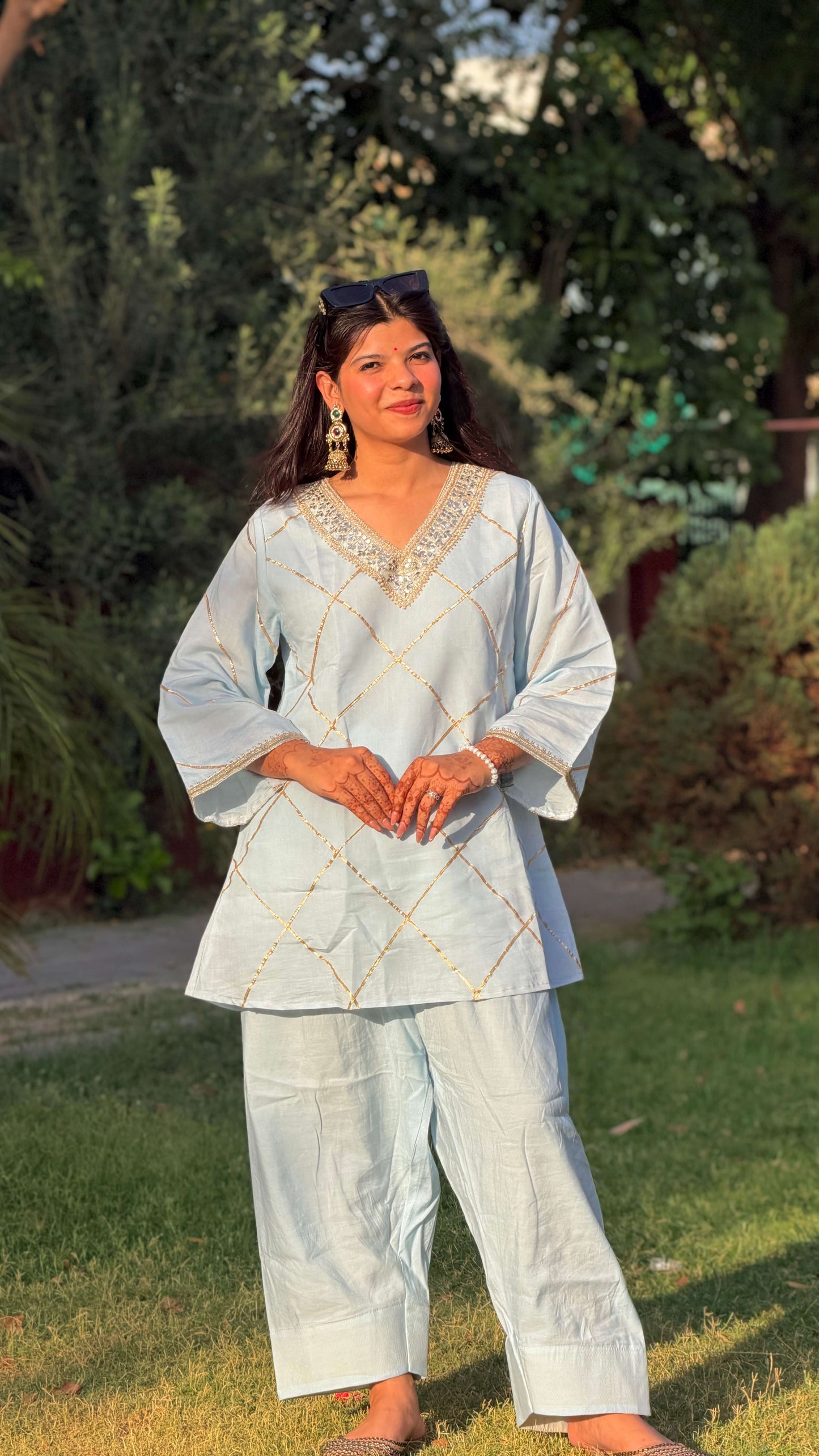 NEER MIRROR GOTTA WORK COORD SET