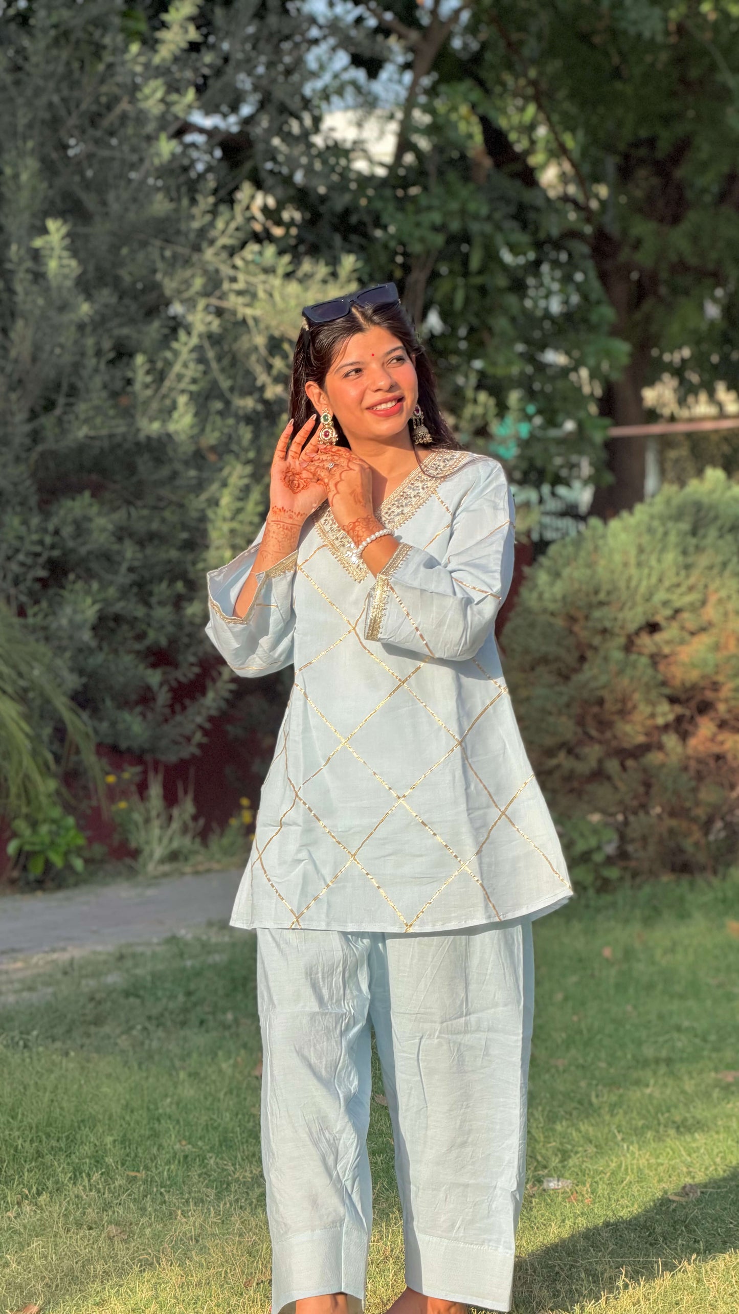NEER MIRROR GOTTA WORK COORD SET